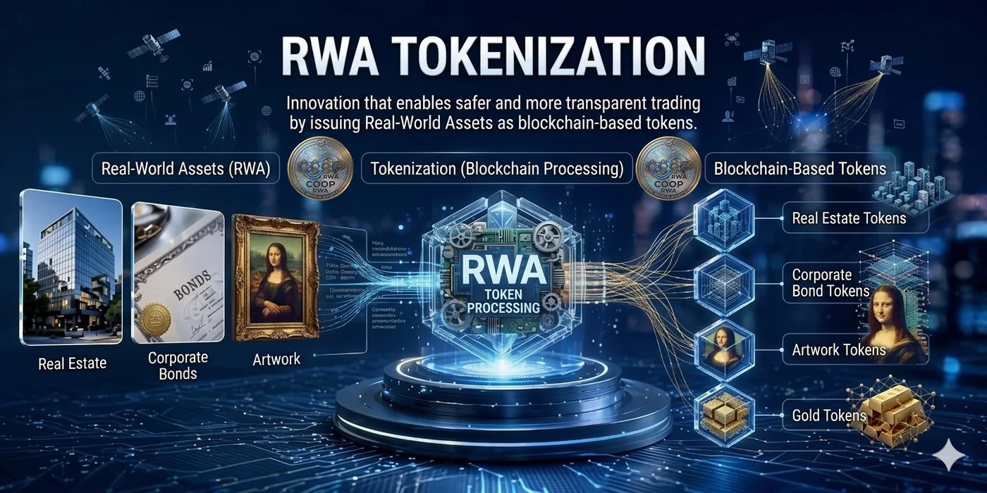 Real-world asset tokenization workflow